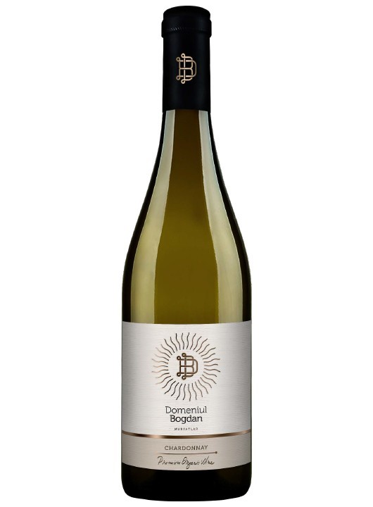 Domeniul Bogdan Organic Chardonnay sec 0.75L