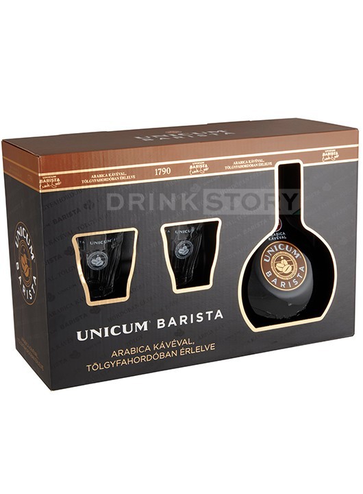 Unicum Barista Pachet cu pahare