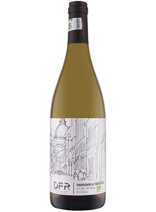 Domeniile Franco Romane DFR Sauvignon & Tamaioasa Demisec Ecologic