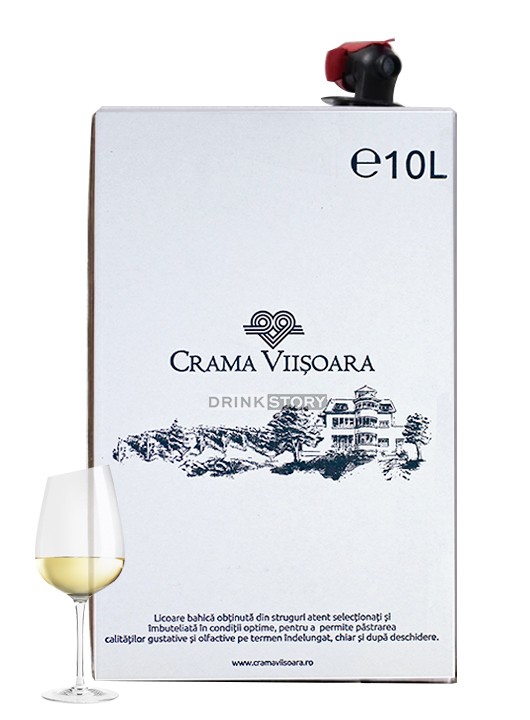 Crama Viisoara Sauvignon Blanc sec Bag in Box 10L