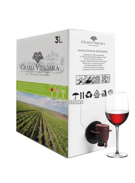 Crama Viisoara Cabernet Sauvignon sec Bag in Box 3L