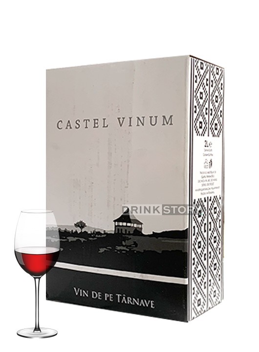 Castel Vinum Rosu DOC Tarnave-Tarnaveni Bag in Box 2L