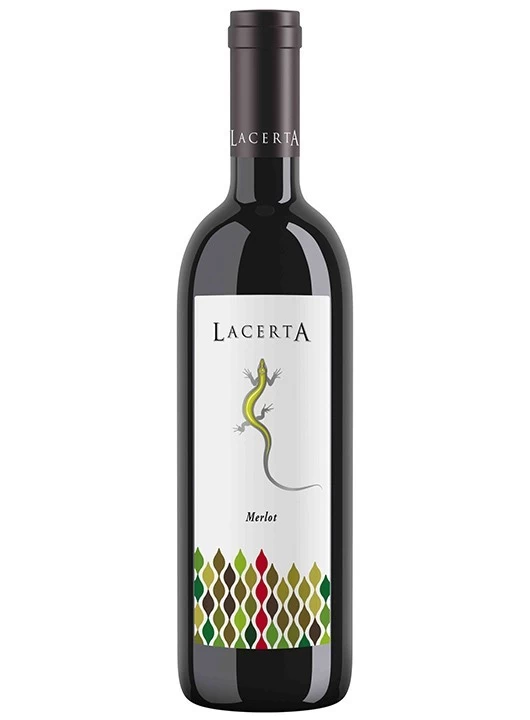 Lacerta Merlot - Vin rosu sec 0.75l