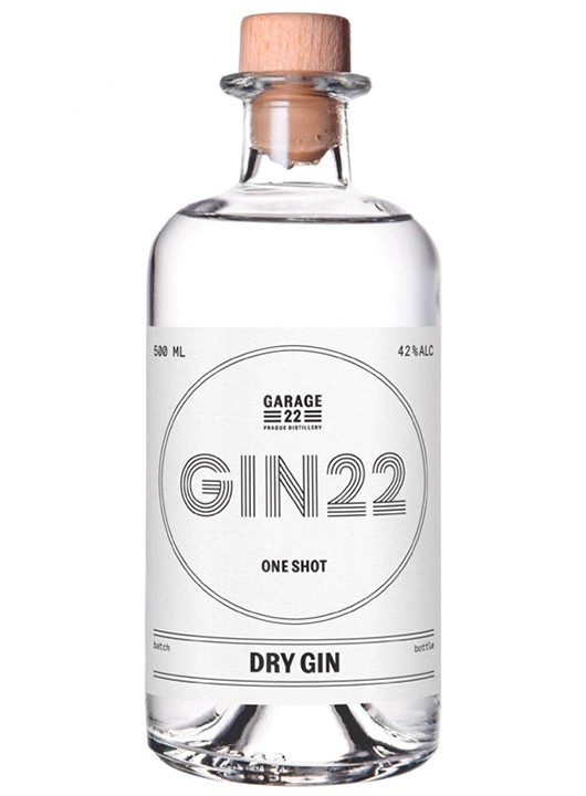 Garage 22 Gin 22 London Dry 42% 0.5l