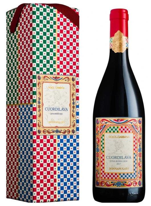 Donnafugata and Dolce & Gabbana Cuordilava Etna Rosso DOC 0.75l