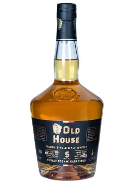 Prunier Old House 5YO French Whisky Vintage Cognac Cask Finish 45% 0.7L