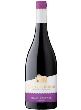 Cramele Recas Castel Huniade Merlot / Pinot Noir - Vin rosu demidulce 0.75L