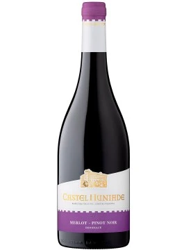 Cramele Recas Castel Huniade Merlot / Pinot Noir - Vin rosu demidulce 0.75L