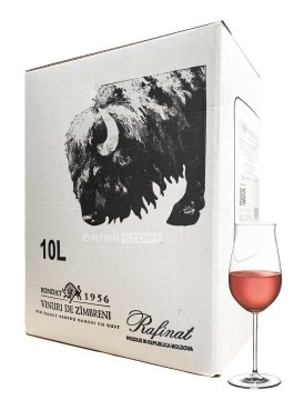 Zimbreni Vin rose demisec Bag in Box 10L