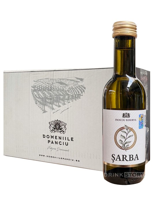 Panciu Riserva Sarba - Vin alb demisec miniatura 0.187L cutie