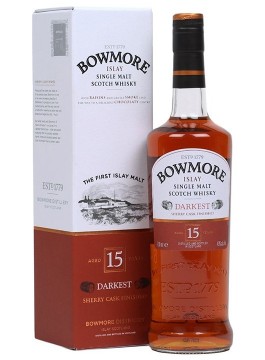 Bowmore Darkest 15 ani 0.7L